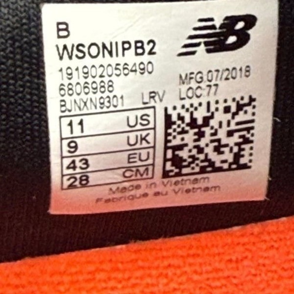 New Balance FuelCore Sonic V2 Black Running Shoes Women's Size 11 Boa - Picture 6 of 6
